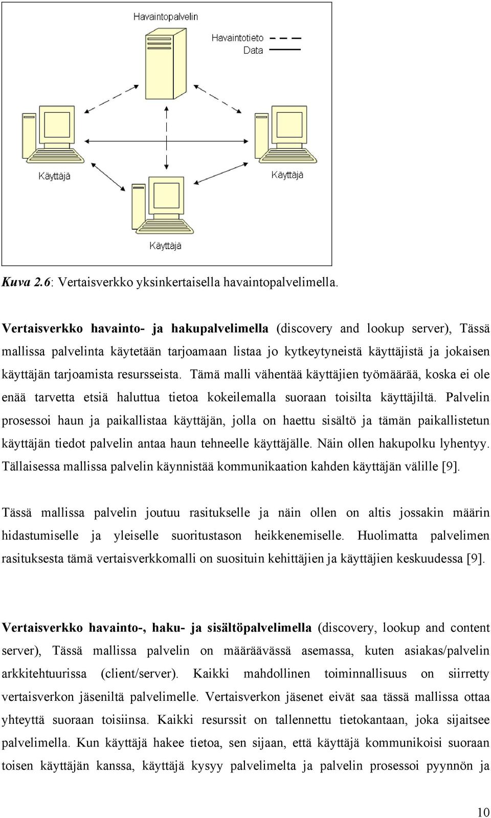 resursseista. Tämä malli vähentää käyttäjien työmäärää, koska ei ole enää tarvetta etsiä haluttua tietoa kokeilemalla suoraan toisilta käyttäjiltä.