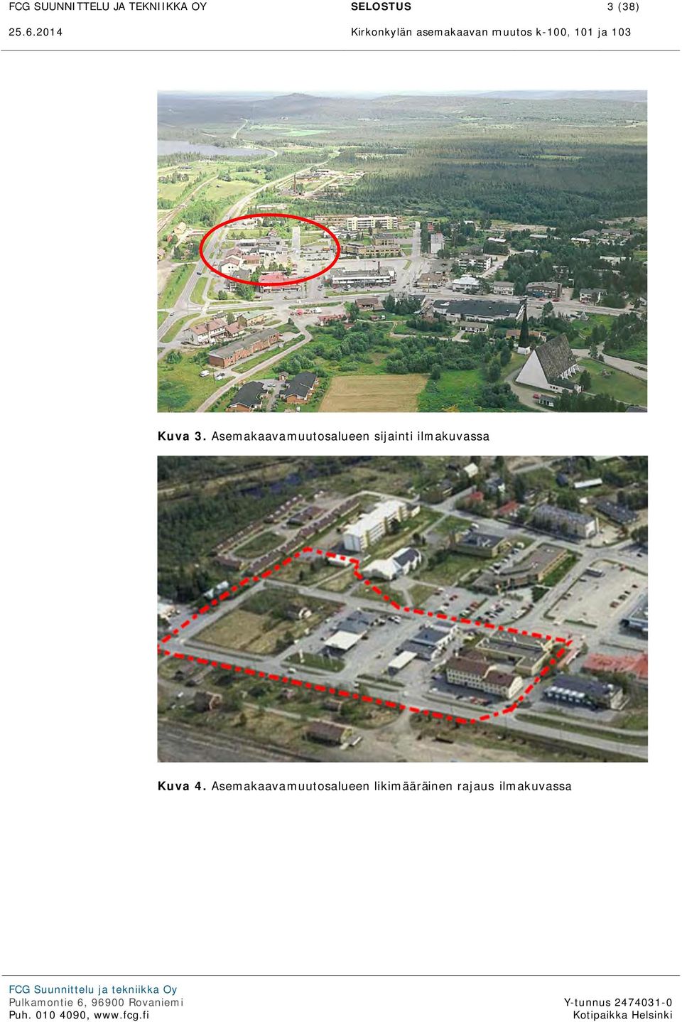 Asemakaava muutosalueen sijainti