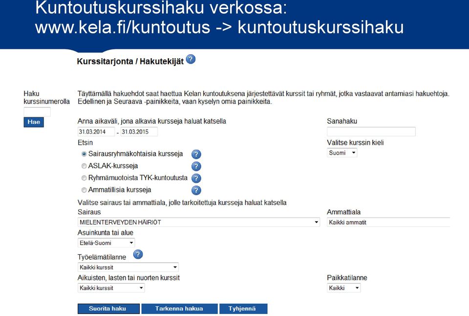 verkossa: www.kela.