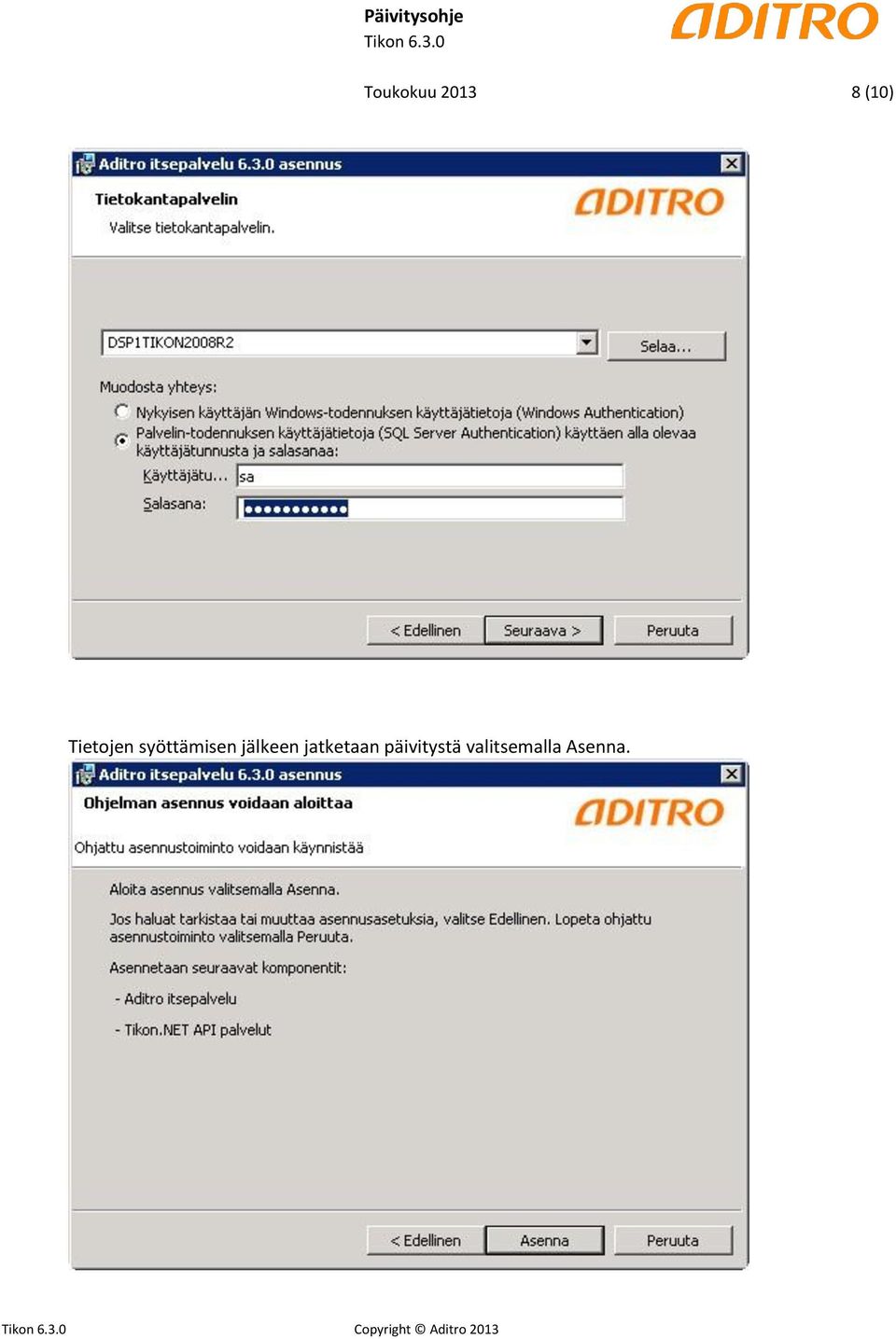 jatketaan päivitystä