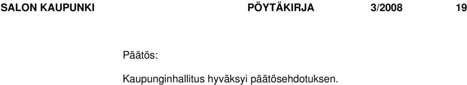 Päätös: