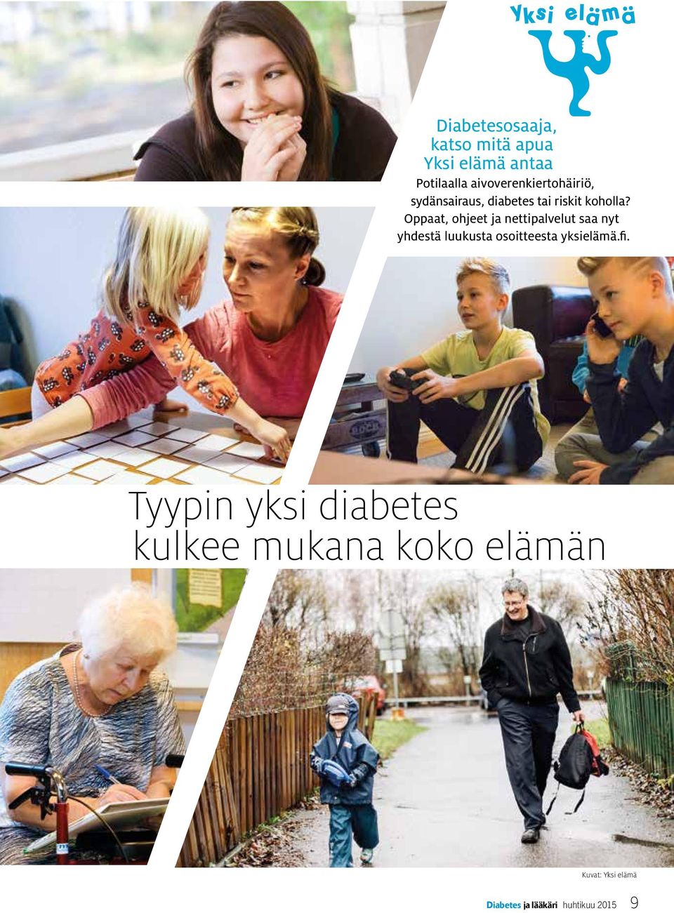 Oppaat, ohjeet ja nettipalvelut saa nyt yhdestä luukusta osoitteesta yksielämä.fi.