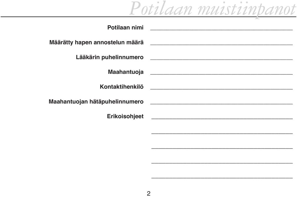 puhelinnumero Maahantuoja Kontaktihenkilö