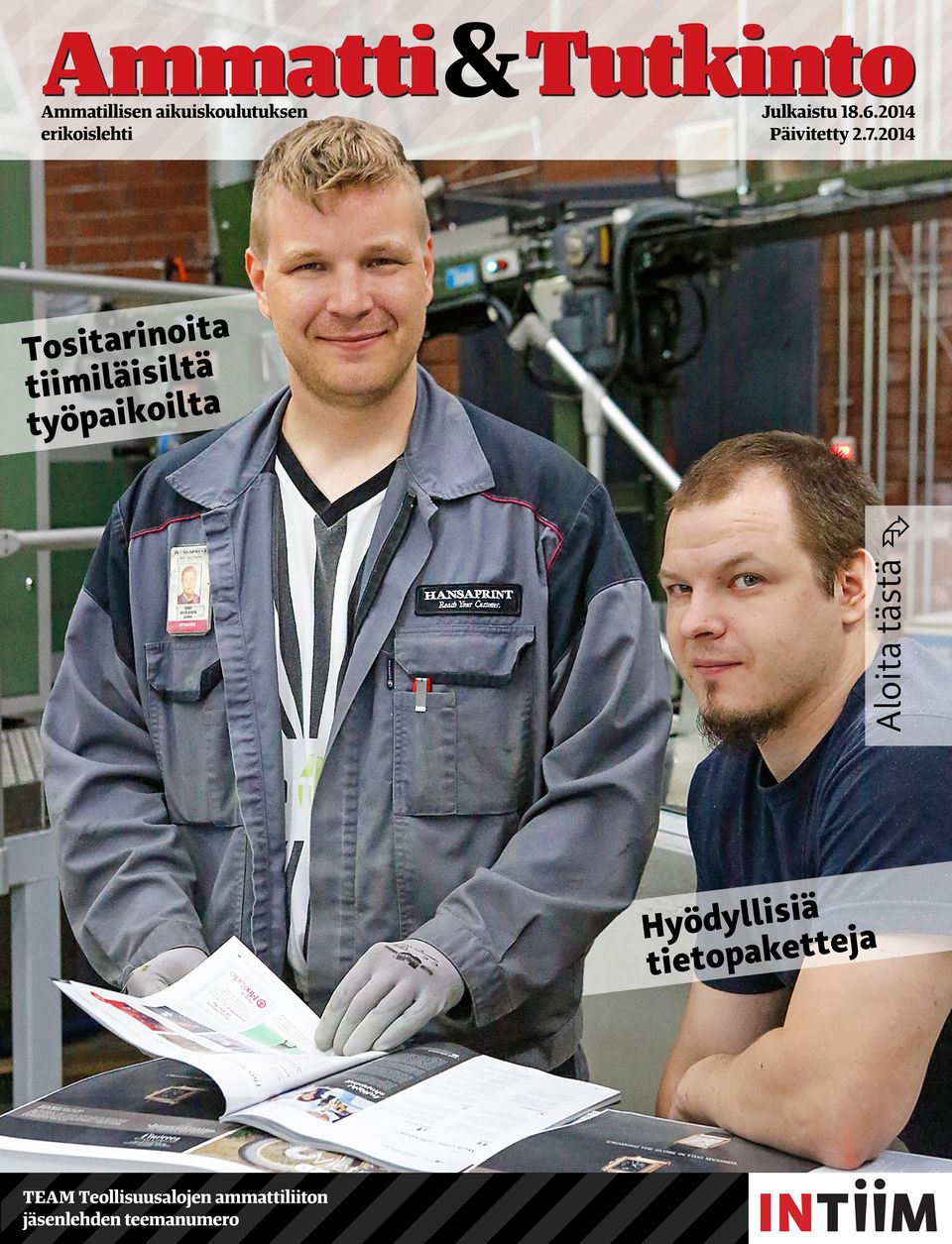 2014 Aloita tästä a t i o n i r a t i s To ä t l i s i ä l i m i ti a t l