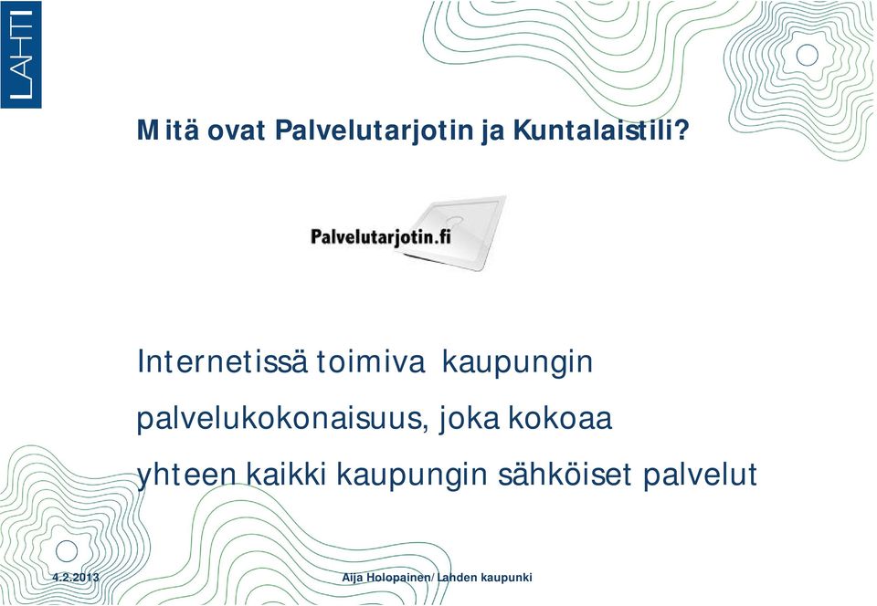 Internetissä toimiva kaupungin