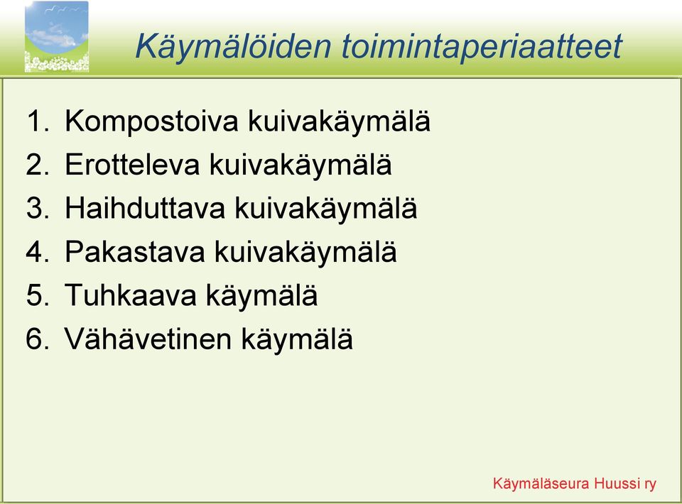 Erotteleva kuivakäymälä 3.