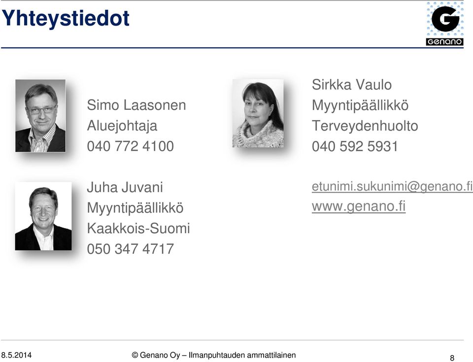 Myyntipäällikkö Kaakkois-Suomi 050 347 4717 etunimi.