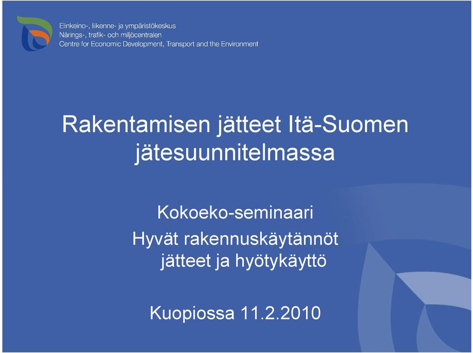 Kokoeko-seminaari Hyvät