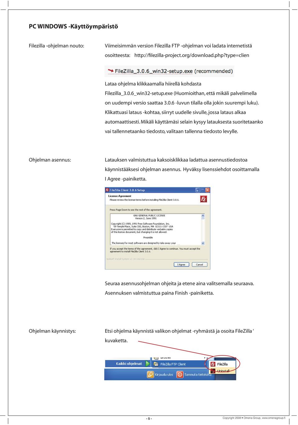 Klikattuasi lataus -kohtaa, siirryt uudelle sivulle, jossa lataus alkaa automaattisesti.