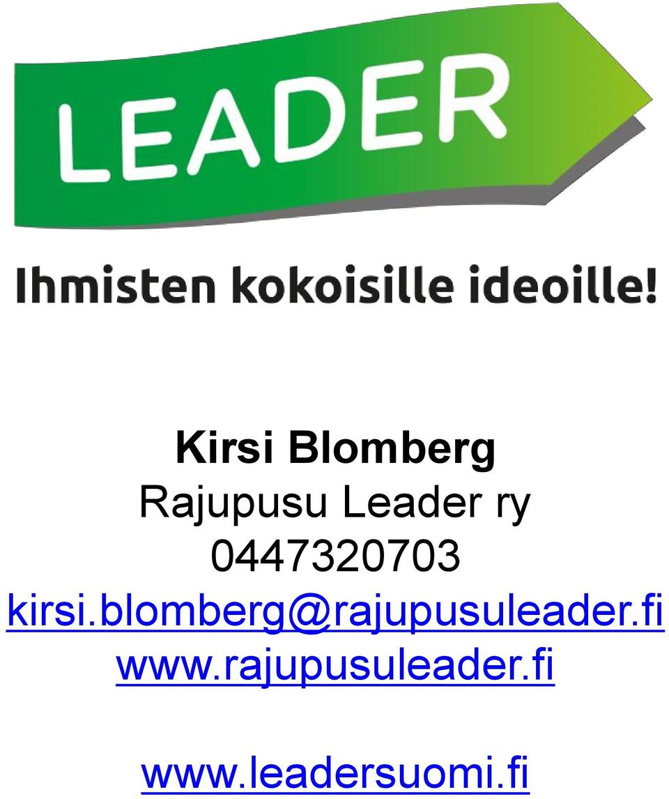 blomberg@rajupusuleader.