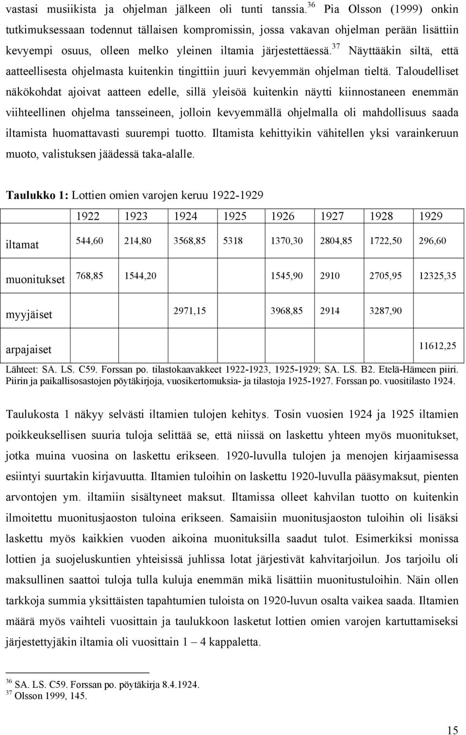 37 Näyttääkin siltä, että aatteellisesta ohjelmasta kuitenkin tingittiin juuri kevyemmän ohjelman tieltä.