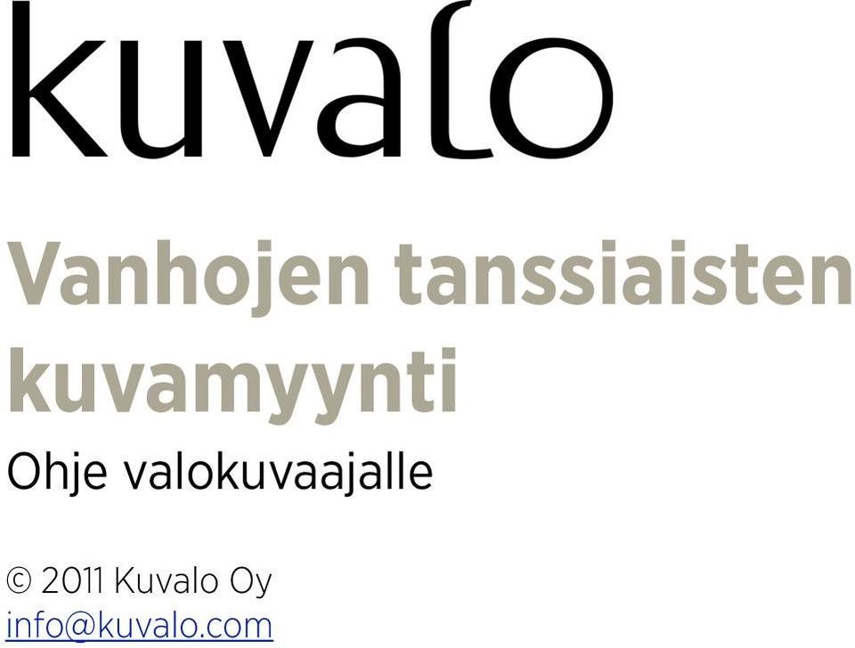 kuvamyynti Ohje