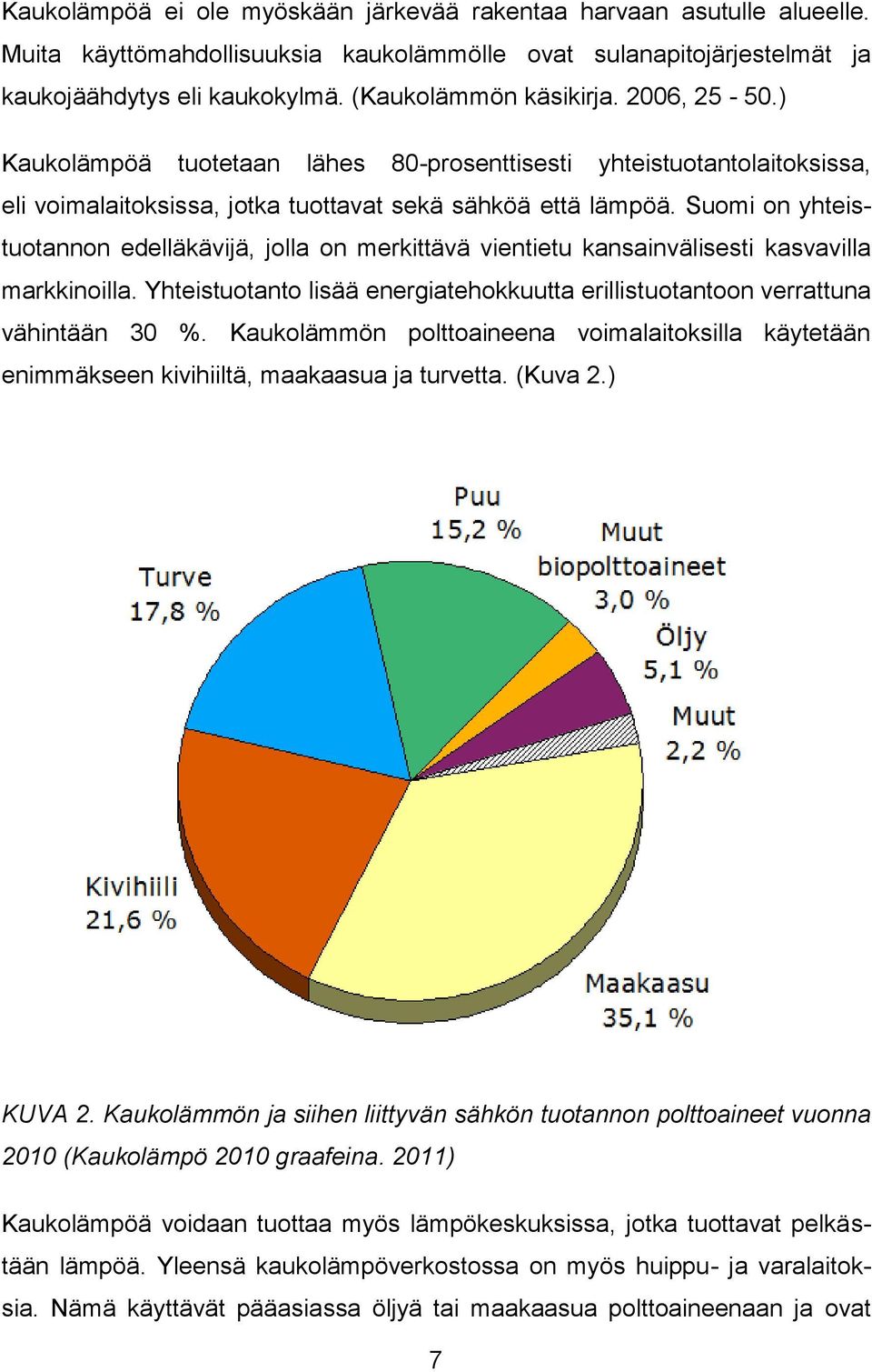 Suomi on yhteistuotannon edelläkävijä, jolla on merkittävä vientietu kansainvälisesti kasvavilla markkinoilla. Yhteistuotanto lisää energiatehokkuutta erillistuotantoon verrattuna vähintään 30 %.