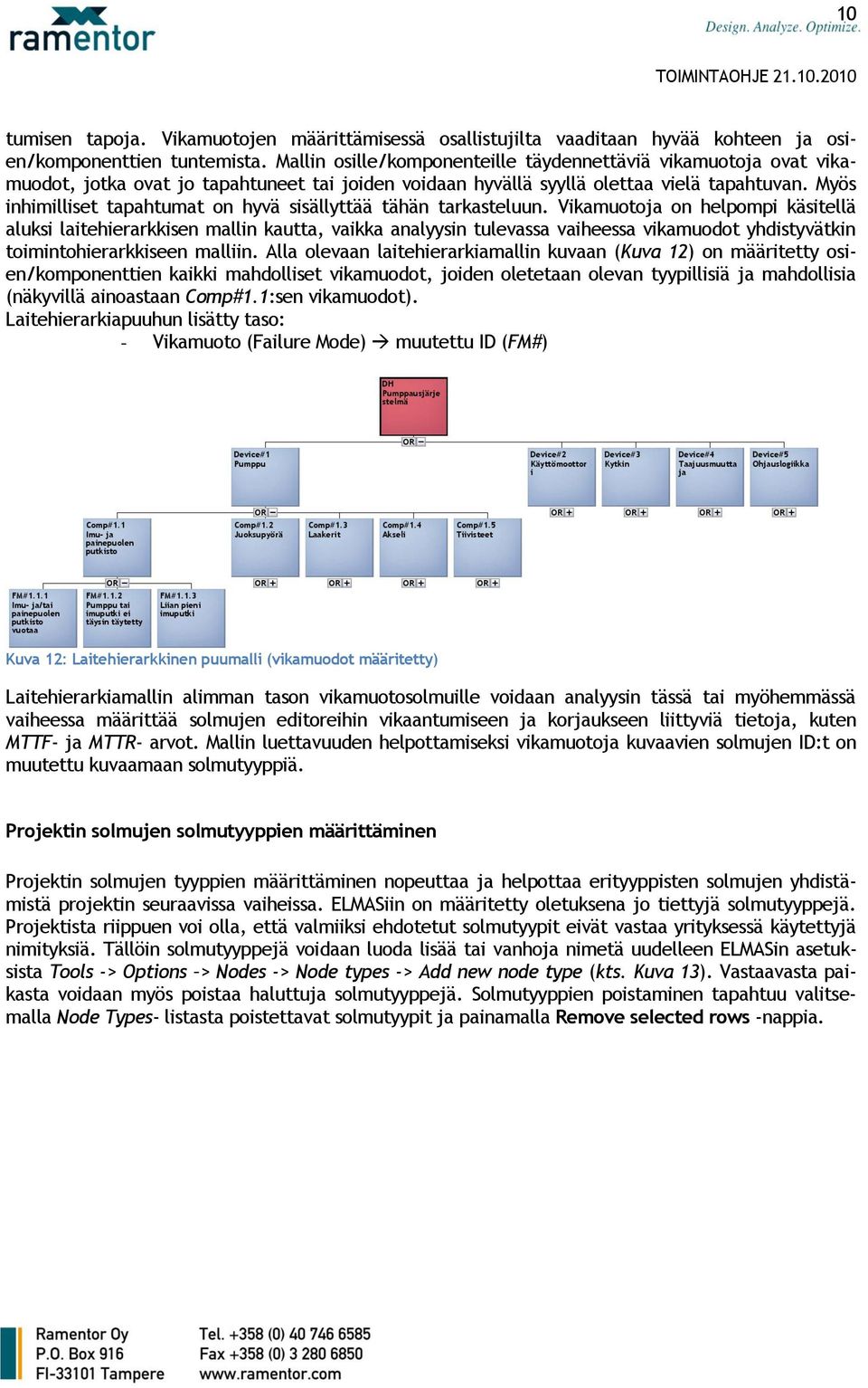 Myös inhimilliset tapahtumat on hyvä sisällyttää tähän tarkasteluun.