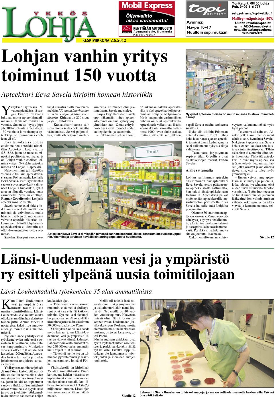 soininen@topi-keittiot.fi Malliryhmäpoistoja -50% Uudet kevätkampanjat esim. AEG-konepaketin ostajalle astianpesukone veloituksetta.