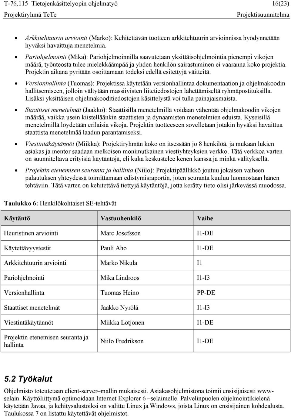 Projektin aikana pyritään osoittamaan todeksi edellä esitettyjä väitteitä.