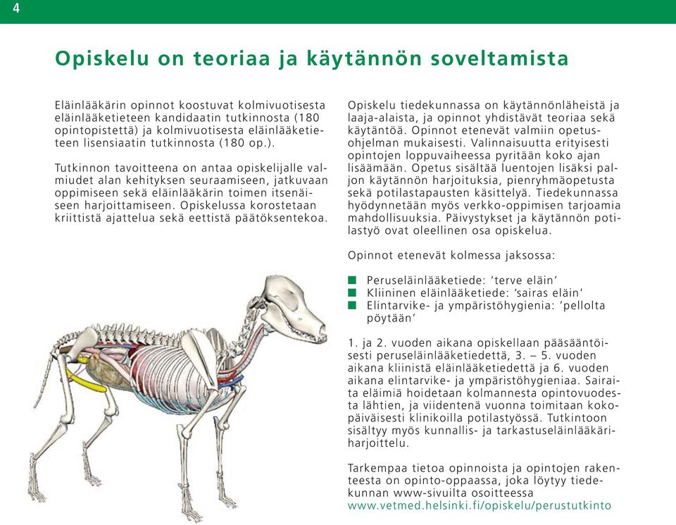 Opiskelussa korostetaan kriittistä ajattelua sekä eettistä päätöksentekoa. Opiskelu tiedekunnassa on käytännönläheistä ja laaja-alaista, ja opinnot yhdistävät teoriaa sekä käytäntöä.