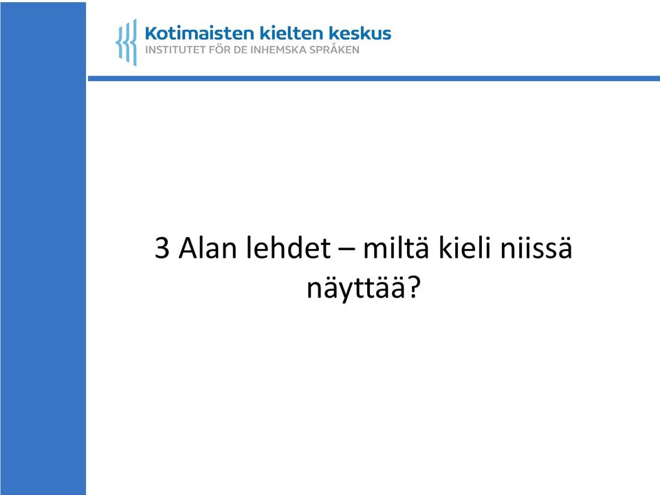 miltä