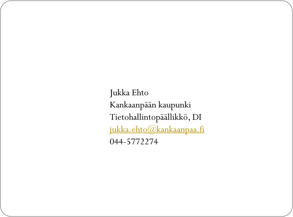 Tietohallintopäällikkö,