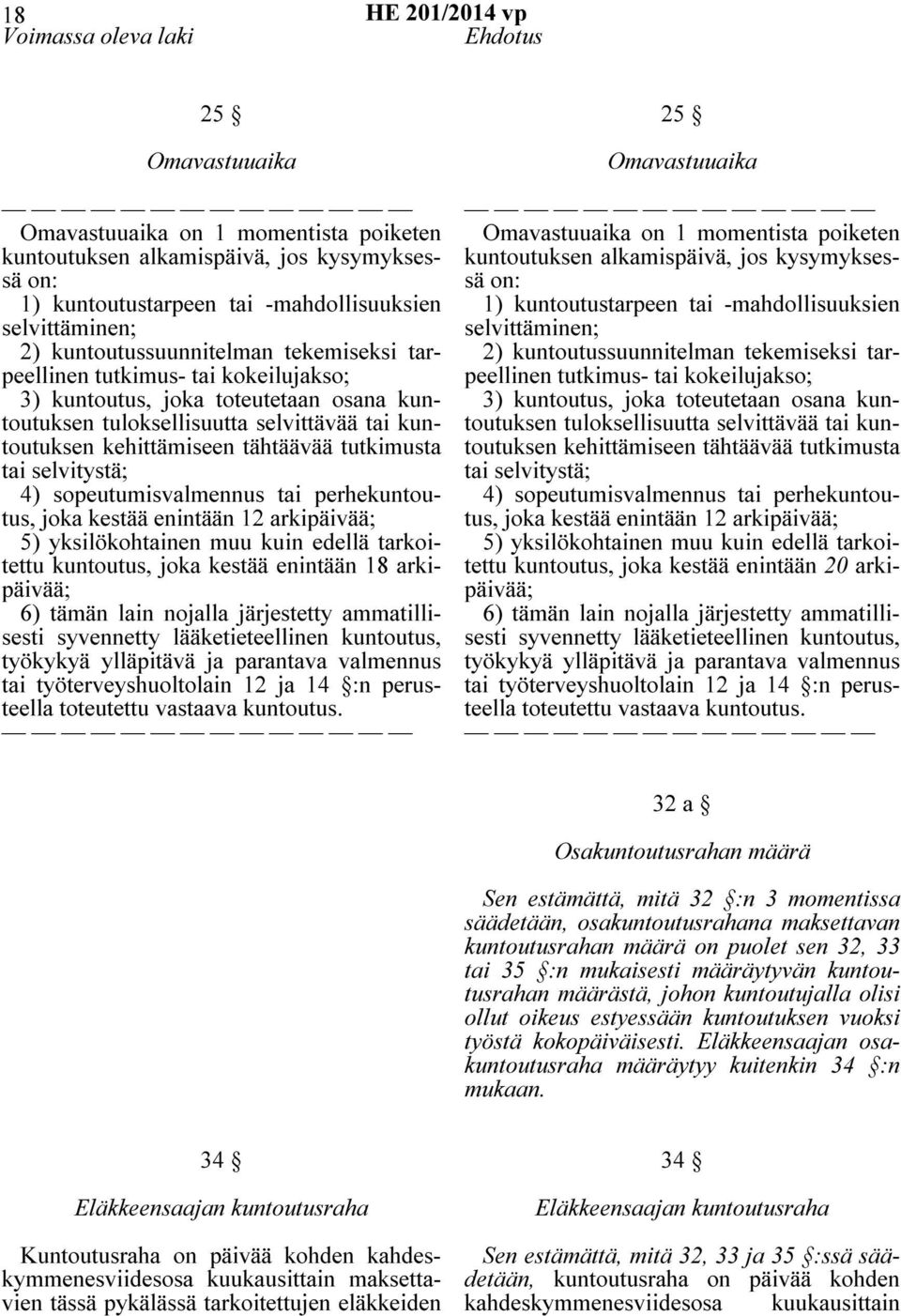 tutkimusta tai selvitystä; 4) sopeutumisvalmennus tai perhekuntoutus, joka kestää enintään 12 arkipäivää; 5) yksilökohtainen muu kuin edellä tarkoitettu kuntoutus, joka kestää enintään 18 arkipäivää;