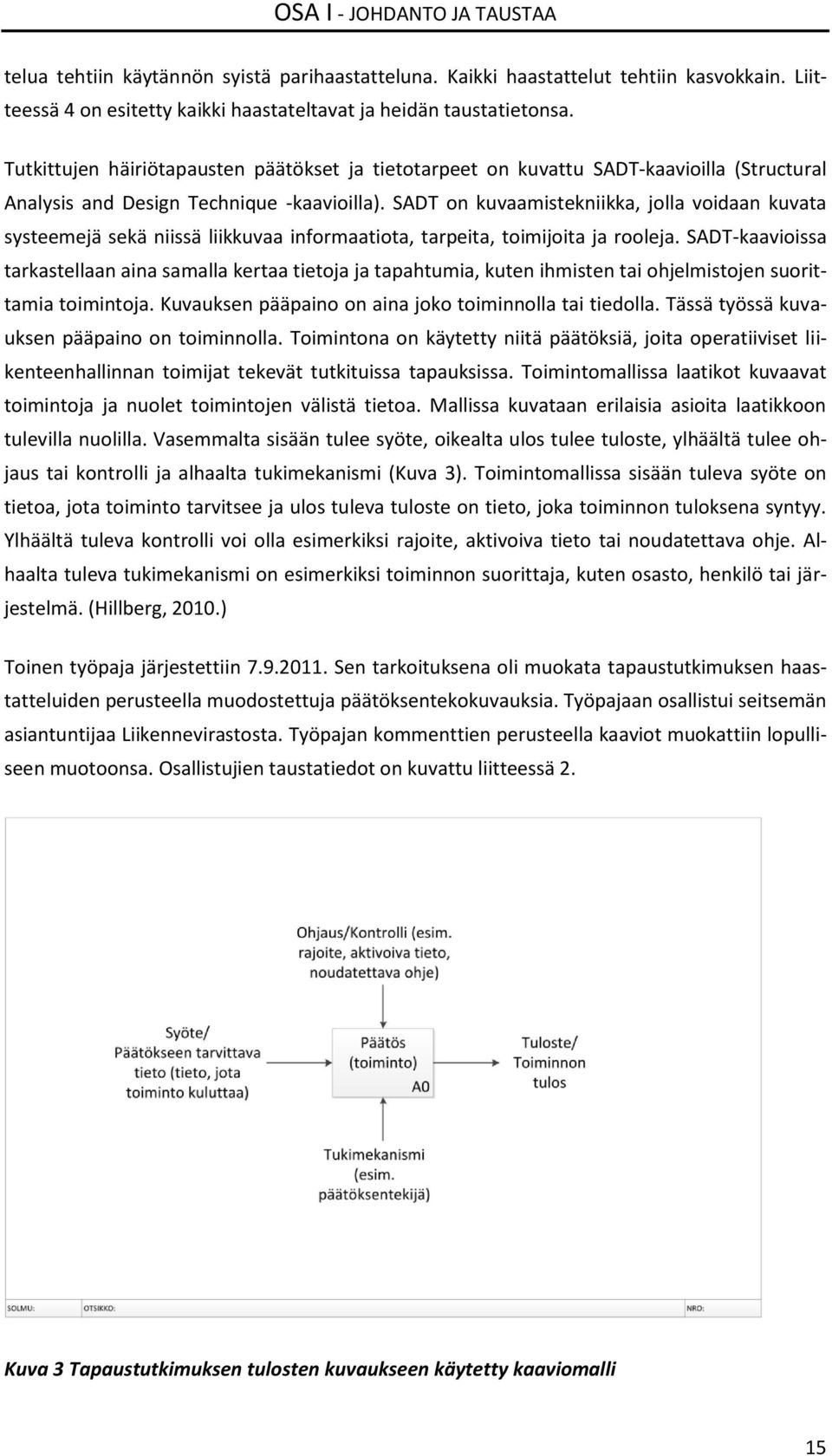 SADT on kuvaamistekniikka, jolla voidaan kuvata systeemejä sekä niissä liikkuvaa informaatiota, tarpeita, toimijoita ja rooleja.