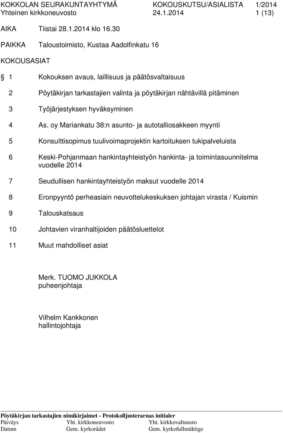 hyväksyminen 4 As.