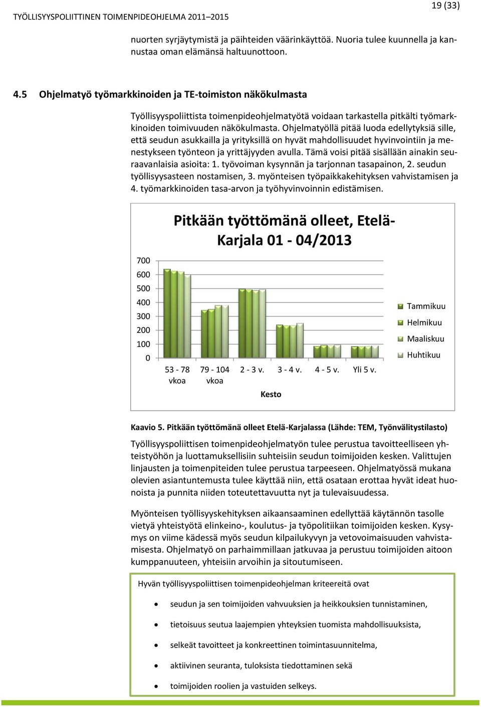 Ohjelmatyöllä pitää luoda edellytyksiä sille, että seudun asukkailla ja yrityksillä on hyvät mahdollisuudet hyvinvointiin ja menestykseen työnteon ja yrittäjyyden avulla.