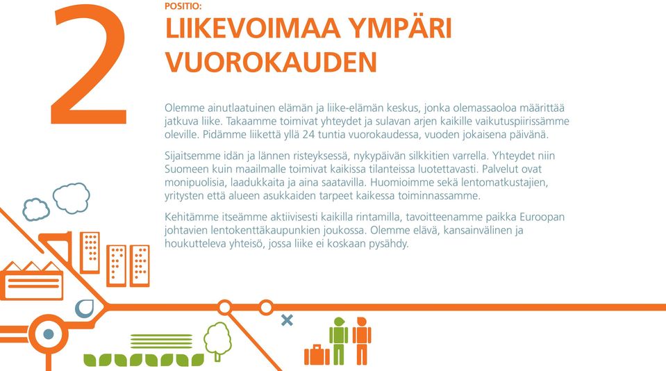 Sijaitsemme idän ja lännen risteyksessä, nykypäivän silkkitien varrella. Yhteydet niin Suomeen kuin maailmalle toimivat kaikissa tilanteissa luotettavasti.