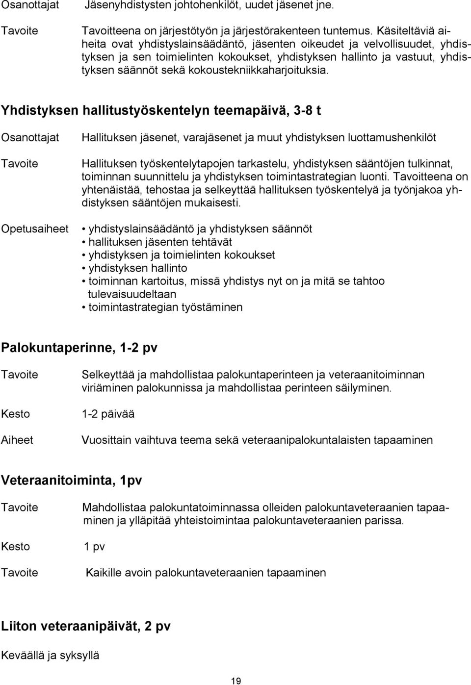 kokoustekniikkaharjoituksia.