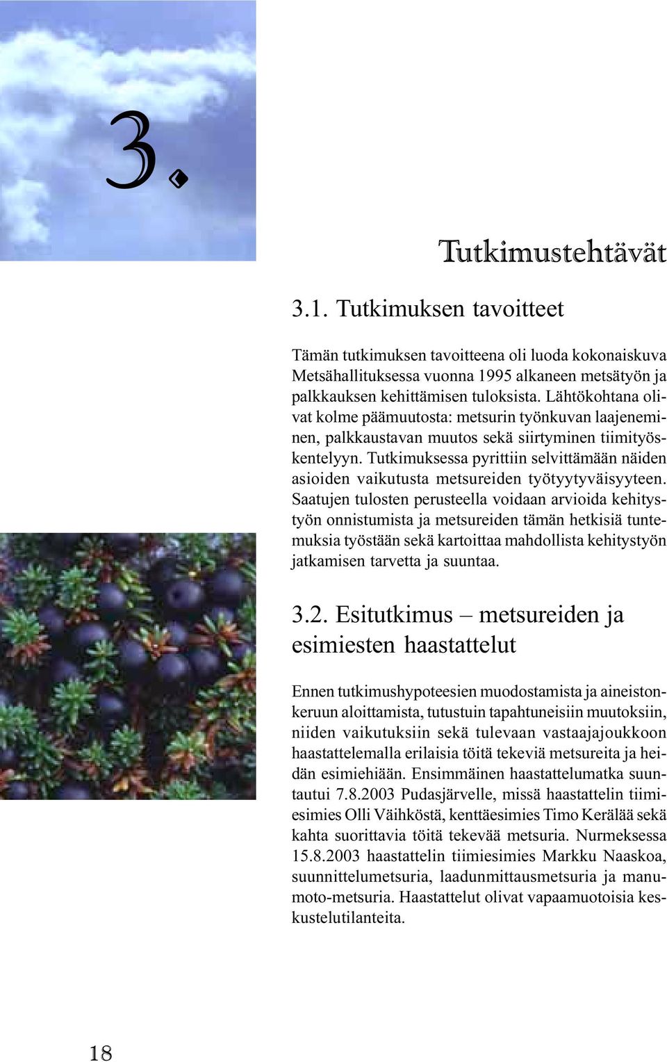 työtyytyväisyyteen Saatujen tulosten perusteella voidaan arvioida kehitystyön onnistumista ja metsureiden tämän hetkisiä tuntemuksia työstään sekä kartoittaa mahdollista kehitystyön jatkamisen