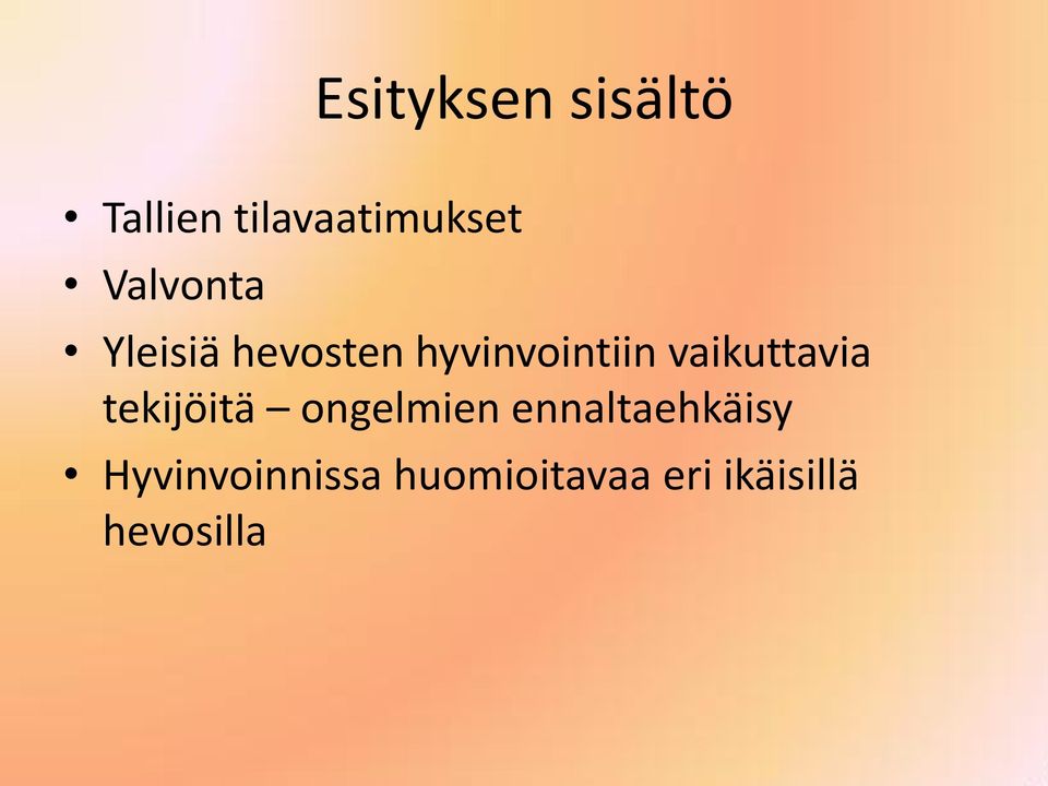 vaikuttavia tekijöitä ongelmien