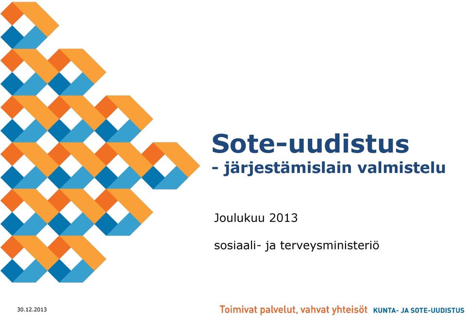 valmistelu Joulukuu