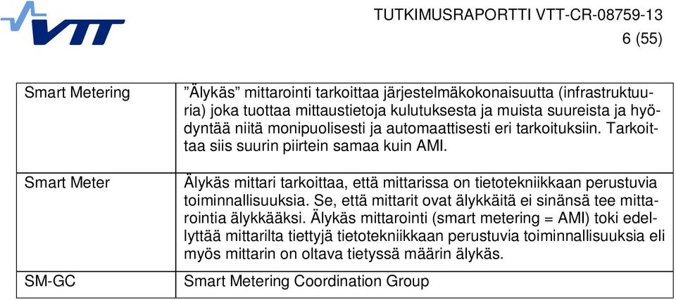 Älykäs mittari tarkoittaa, että mittarissa on tietotekniikkaan perustuvia toiminnallisuuksia. Se, että mittarit ovat älykkäitä ei sinänsä tee mittarointia älykkääksi.