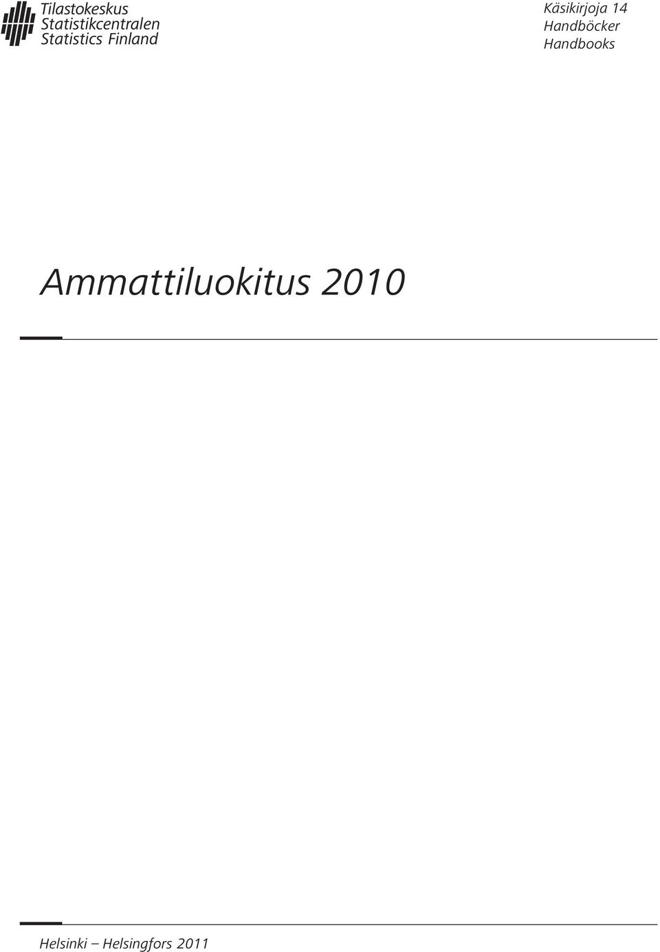 Ammattiluokitus 2010