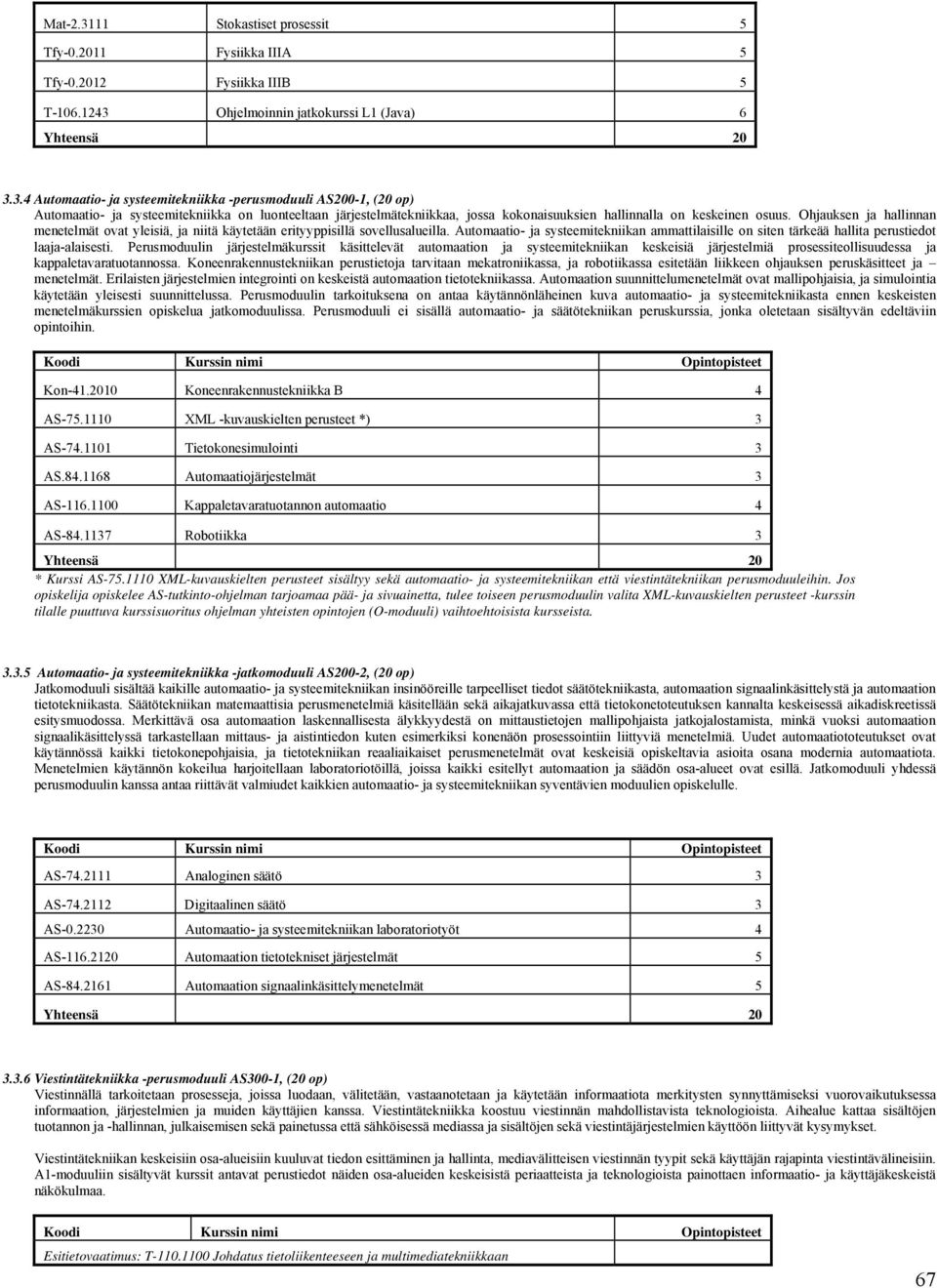 Automaatio- ja systeemitekniikan ammattilaisille on siten tärkeää hallita perustiedot laaja-alaisesti.