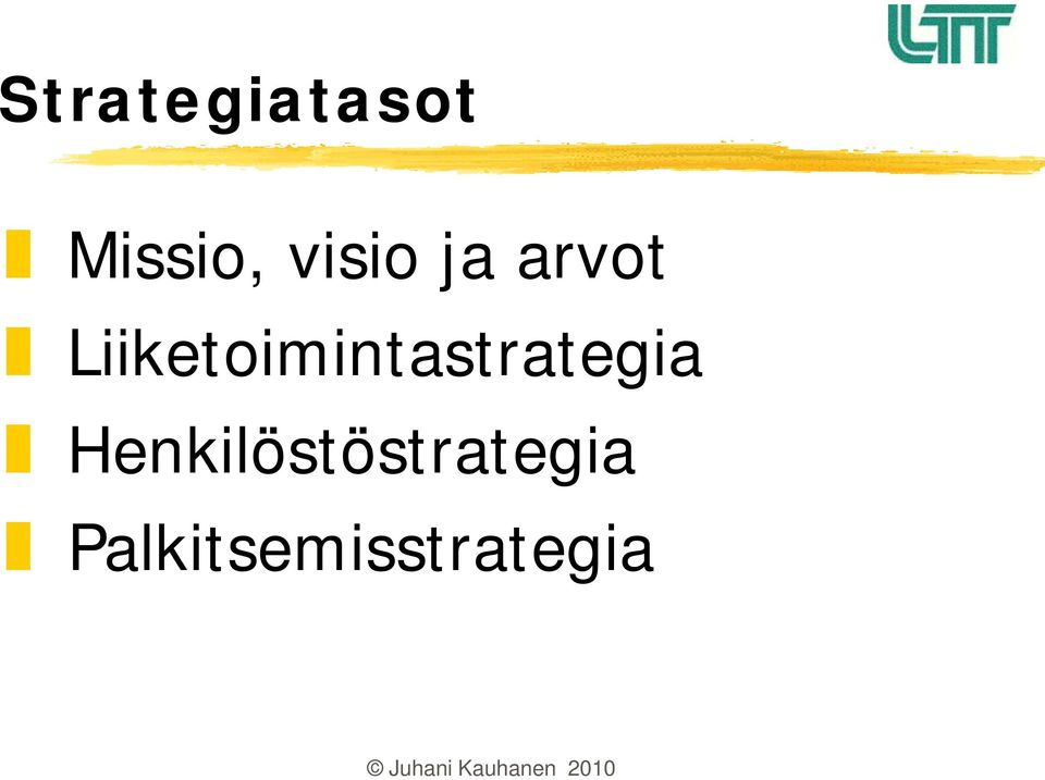 Liiketoimintastrategia