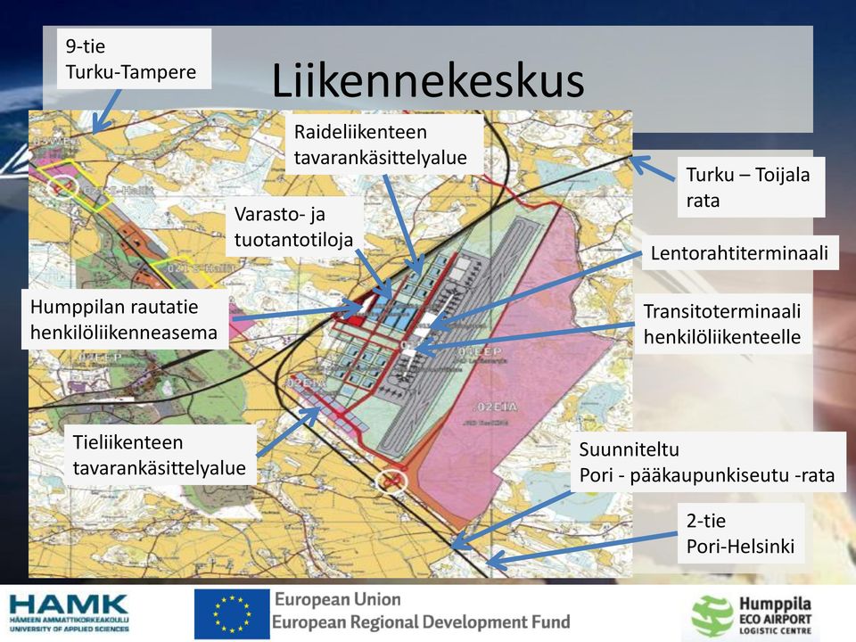 rautatie henkilöliikenneasema Transitoterminaali henkilöliikenteelle