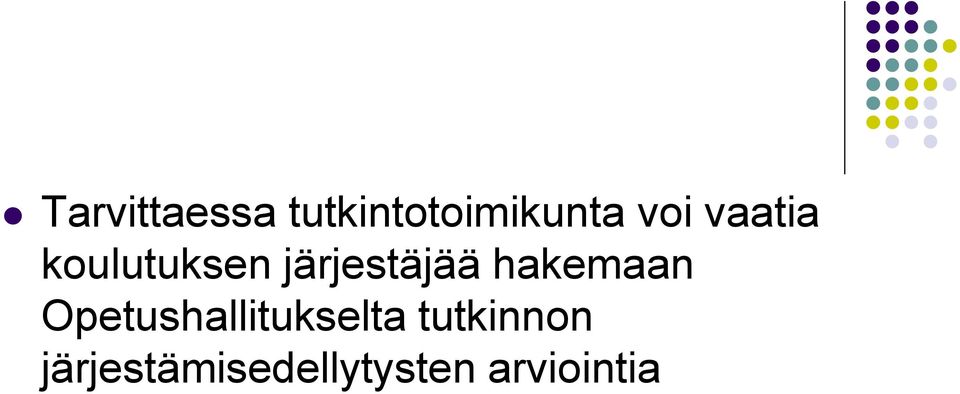 hakemaan Opetushallitukselta