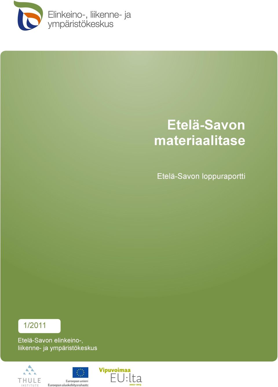 1/2011 Etelä-Savon