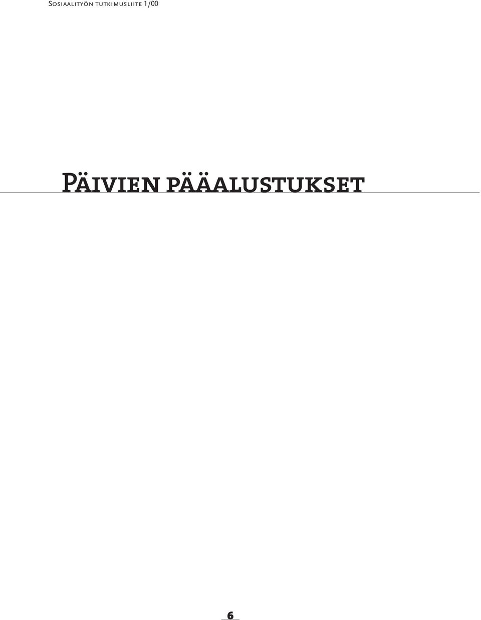 1/00 Päivien