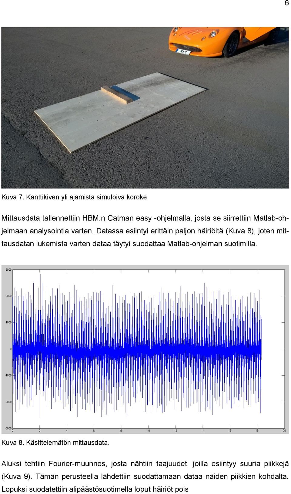 analysointia varten.