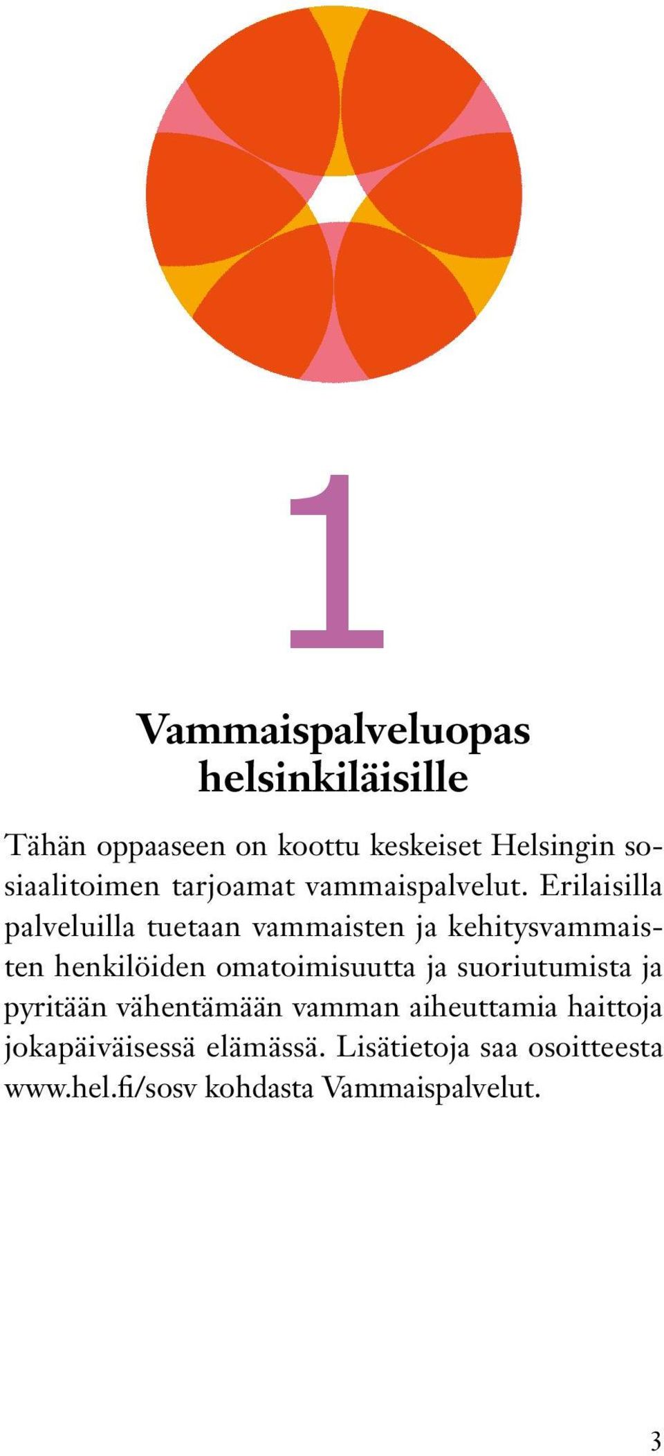 Erilaisilla palveluilla tuetaan vammaisten ja kehitysvammaisten henkilöiden omatoimisuutta ja