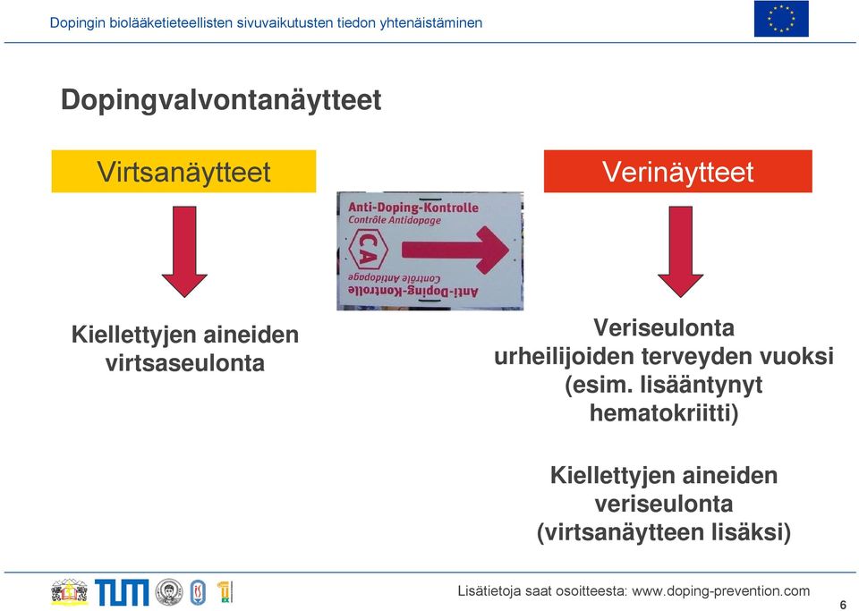 urheilijoiden terveyden vuoksi (esim.