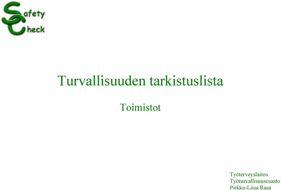 Toimistot