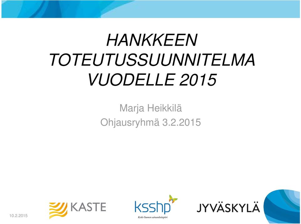 VUODELLE 2015 Marja