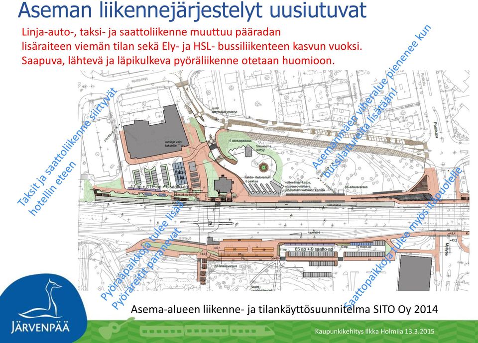 HSL- bussiliikenteen kasvun vuoksi.