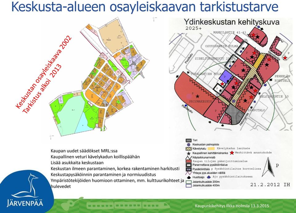 ilmeen parantaminen, korkea rakentaminen harkitusti Keskustapysäköinnin