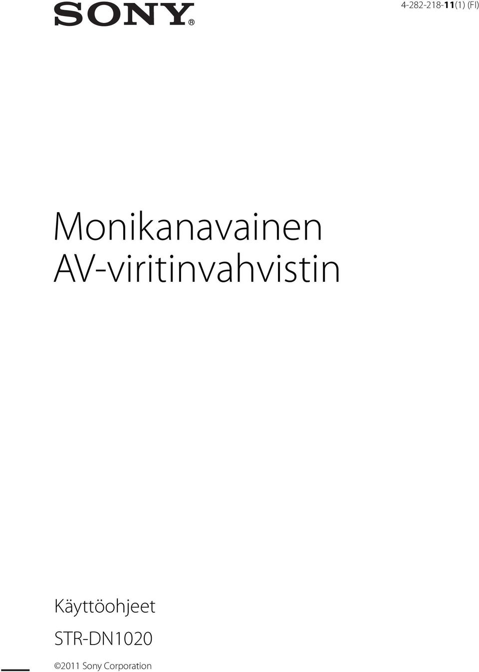 AV-viritinvahvistin