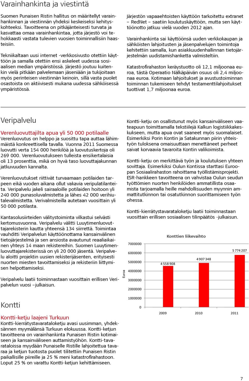 Tekniikaltaan uusi internet -verkkosivusto otettiin käyttöön ja samalla otettiin ensi askeleet uudessa sosiaalisen median ympäristössä.