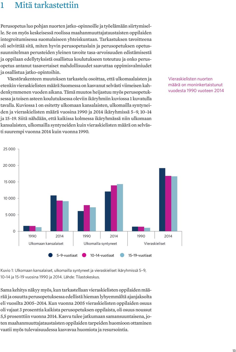 Tarkastuksen tavoitteena oli selvittää sitä, miten hyvin perusopetuslain ja perusopetuksen opetussuunnitelman perusteiden yleinen tavoite tasa-arvoisuuden edistämisestä ja oppilaan edellytyksistä